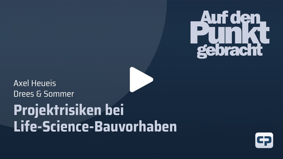 Auf den Punkt gebracht mit Drees & Sommer (Axel Heueis)