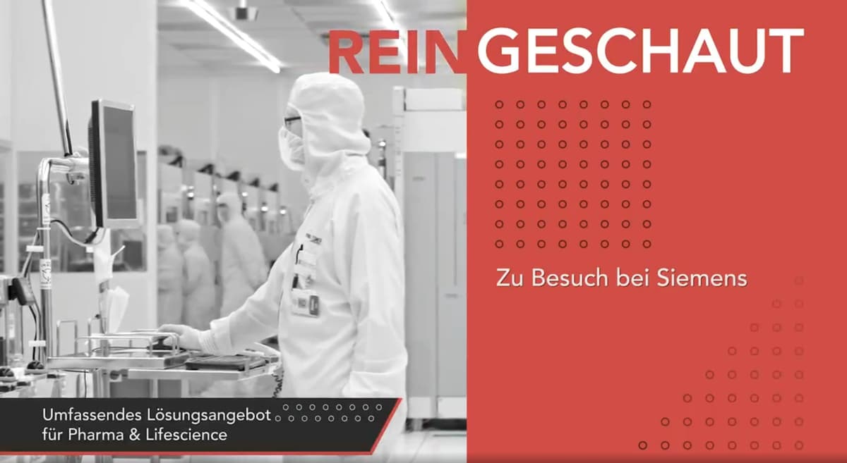 Reingeschaut bei Siemens Infrastructure