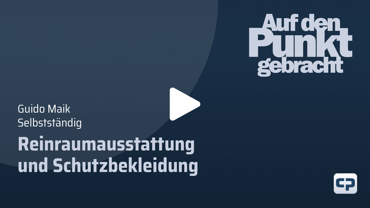 Auf den Punkt gebracht mit Guido Maik