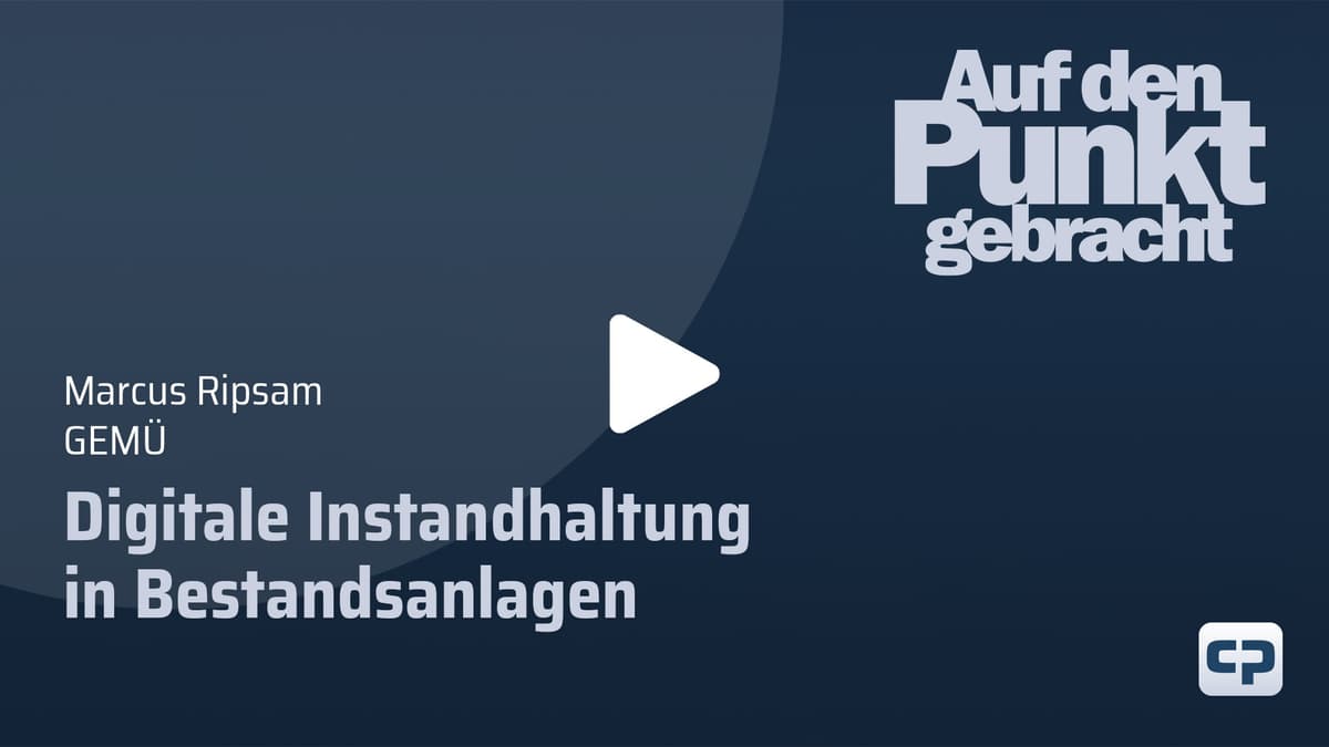Auf den Punkt gebracht mit GEMÜ