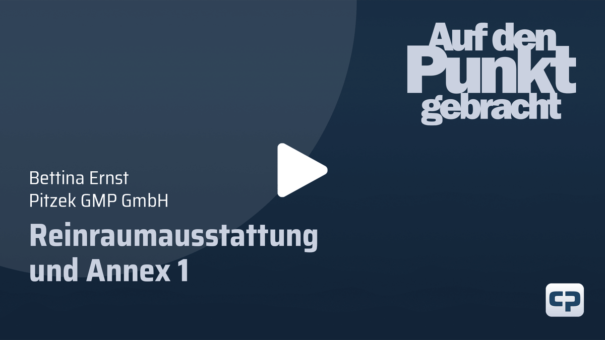 Auf den Punkt gebracht mit Pitzek GMP