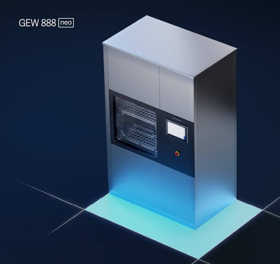 Kompaktes Reinigungsgerät, große Wirkung: der GEW 888 neo