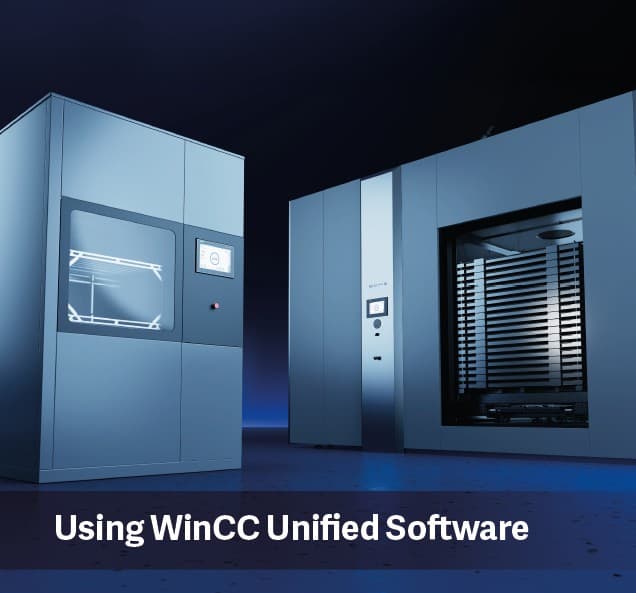 Verwendung der WinCC Unified Software